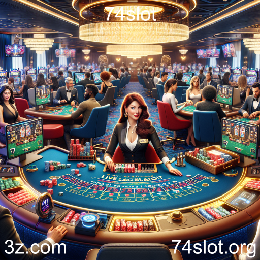 Descubra a Emoção dos Jogos Ao Vivo no 74slot